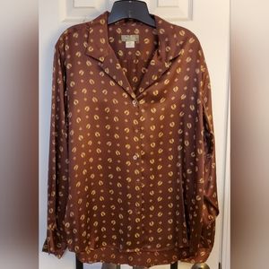 Territory Ahead silk blouse